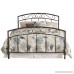 Hillsdale Furniture 298BQR Wendell Bed Set with Rails Queen Textured Black - B001BX3EQ2