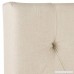 Safavieh Mercer Collection Axel Off-White Hemp Linen Tufted Headboard (King) - B0753NJ88F