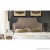 Safavieh Mercer Collection Tallulah Oyester & White Arched Tufted Headboard Full - B01MQGWCZM