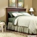 Sauder 417854 Headboard Bed Room Palladia Select Cherry King - B00THLCCUO
