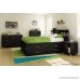 South Shore Furniture 54'' Lazer Bookcase Headboard Full Black Onyx - B00H0KP922