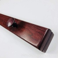 48 CHERRY WOOD Quilt Hanger with Deep Cherry Stain - B078JXD2Z8