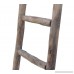 Cheung's Hand Crafted Design Wooden Decorative Ladder - Brown - B07F2LK4B9